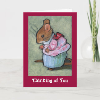 MRS TITTLEMOUSE, Thinking of You Card