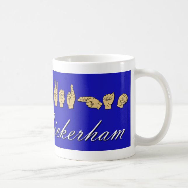 Mrs Wickerham Mug (Right)