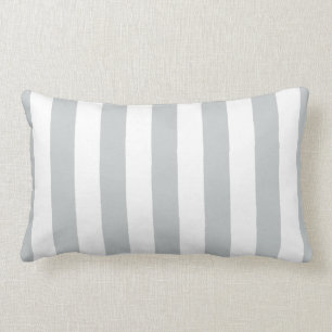 Mrs. Wife Bride Click to Customize Colour Stripes Lumbar Pillow