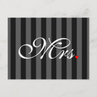 Mrs. Wife Bride His Hers Newly Weds