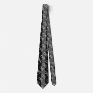 Mrs. Wife Bride His Hers Newly Weds Tie