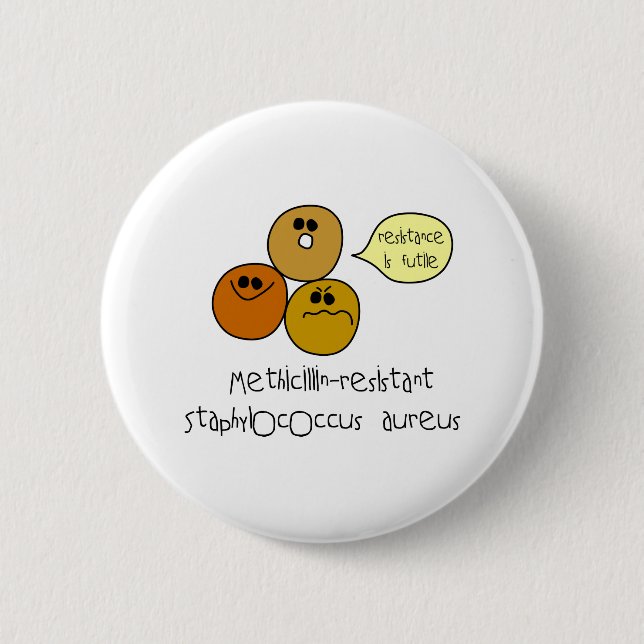 MRSA 2 INCH ROUND BUTTON (Front)