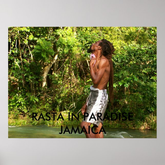 mrsjamrock-p@sbcglobal.net 025, RASTA IN PARADI... Poster (Front)