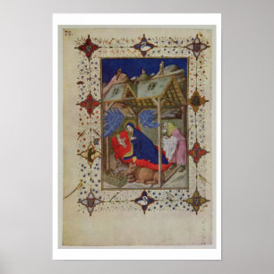 MS 11060-11061 Hours of Notre Dame: Prime, The Bir Poster