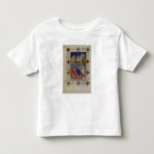 MS 11060-11061 Hours of Notre Dame: Prime, The Bir Toddler T-shirt