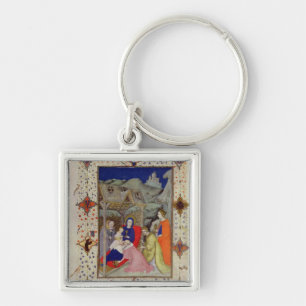 MS 11060-11061 Hours of Notre Dame: Sexte, Adorati Keychain
