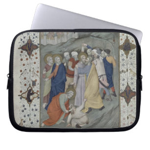 MS 11060-11061 Hours of the Cross: Matin and Laude Laptop Sleeve