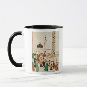 Ms 1671 A Bazaar in Istanbul, c.1580 Mug
