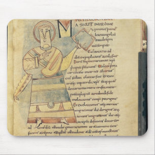Ms 18 f.8 St. Matthew the Evangelist Mouse Pad