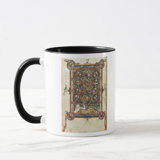 Ms 21926 The Tree of Jesse from a psalter Mug (Left)