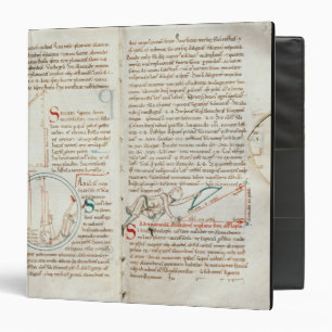 Ms 235 f.32 & 33 Geometry, from a 'Traite d'Astron Binder