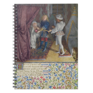 Ms. 2597 King Rene dreams: The God of Love steals Notebook