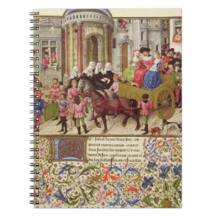 Ms 2617 Theseus makes a triumphal entry into Athen Notebook