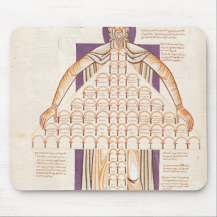 Ms 354 fol.256v Tree of Consanguinity Mouse Pad