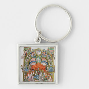 Ms 369 f.29v Pentecost Keychain