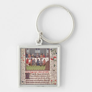 Ms 370 fol.184 The Last Supper Keychain