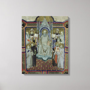 Ms 501 St. Benedict (vellum) Canvas Print