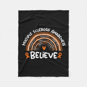 Ms Awareness Month Multiple Sclerosis  Fleece Blanket