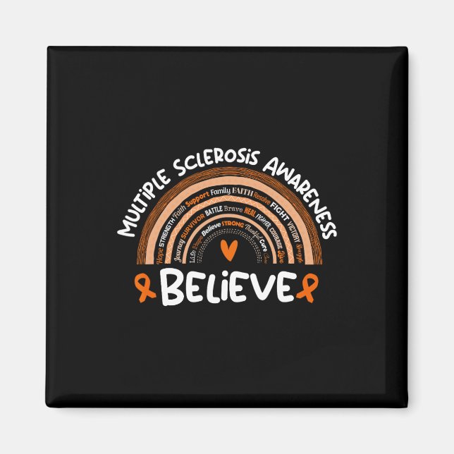 Ms Awareness Month Multiple Sclerosis  Magnet (Front)