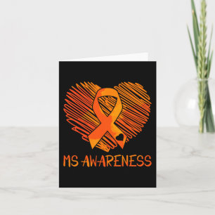 Ms Awareness Multiple Sclerosis Awareness Card