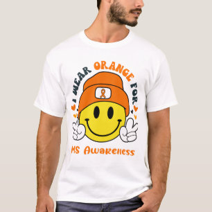 MS Awareness Ribbon Support Gifts T-Shirt