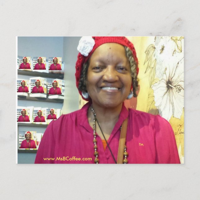 Ms. B Coffee- Postcard (Front)