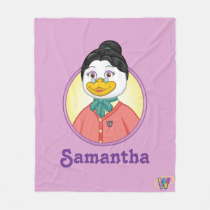 Ms. Birdy Fleece Blanket