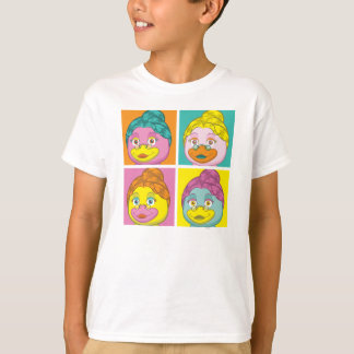Ms. Birdy Pop Art T-Shirt