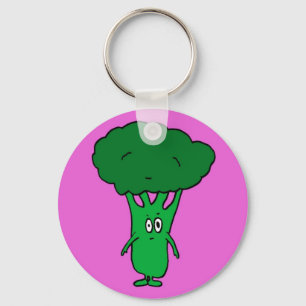 Ms. Broccoli Keychain