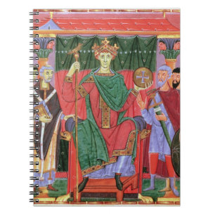 Ms Cim.4453 f.42r Holy Roman Emperor Otto III Enth Notebook