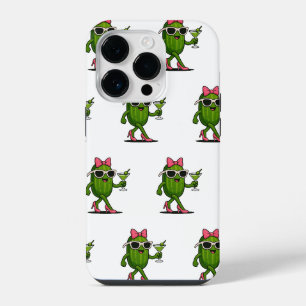 Ms. Cucumber Chic iPhone 14 Pro Case