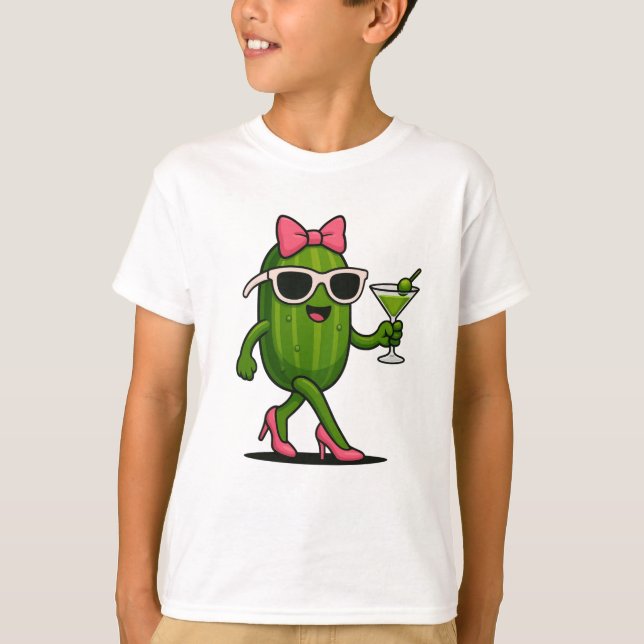 Ms. Cucumber Chic T-Shirt (Front)