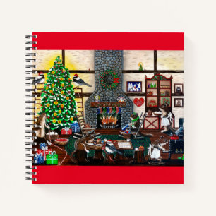 Ms. Elizabeth Christmas Notebook