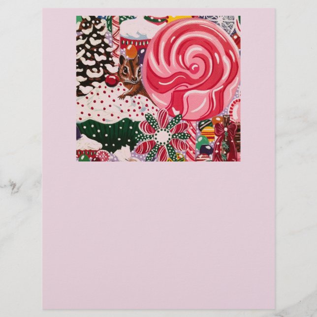 "Ms Elizabeth's Peppermint World" (Front)