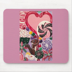 Ms. Elizabeth's Peppermint World Mouse Pad