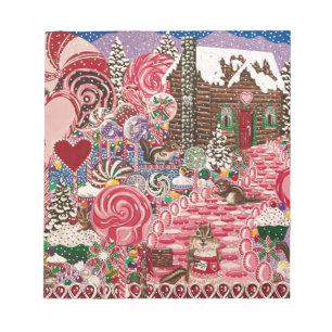 Ms. Elizabeth's Peppermint World Notepad