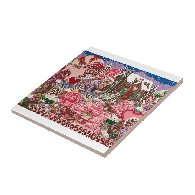 Ms. Elizabeth's Peppermint World Tile (Side)