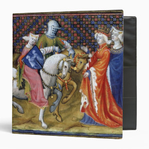 Ms Fr. 120 The Lady of the Lake Meeting Guinevere, Binder