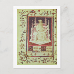 Ms. Fr 13091 f.11v The Prophet Isaiah, from the Ps Postcard