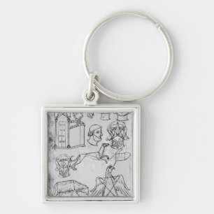 Ms Fr 19093 fol.18v Various drawings Keychain