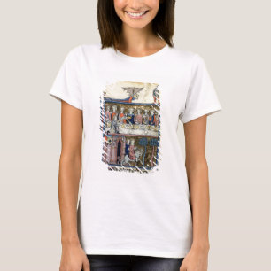 Ms Fr 95 f.326 King Arthur and his Knights around T-Shirt