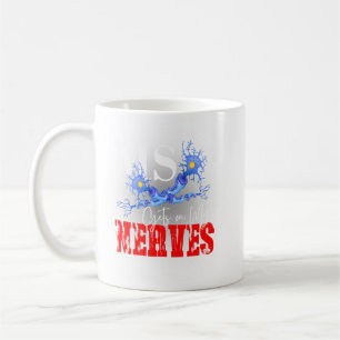 Ms Gets On My Nerves Multiple Sclerosis Awareness Coffee Mug