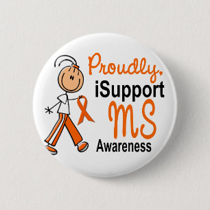 MS iSupport 1 SFT 2 Inch Round Button