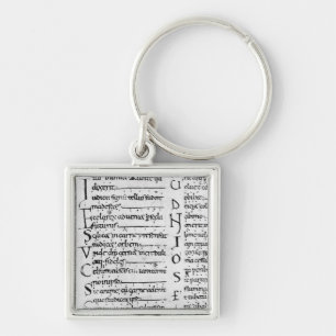 Ms. Latin Lectionary Keychain