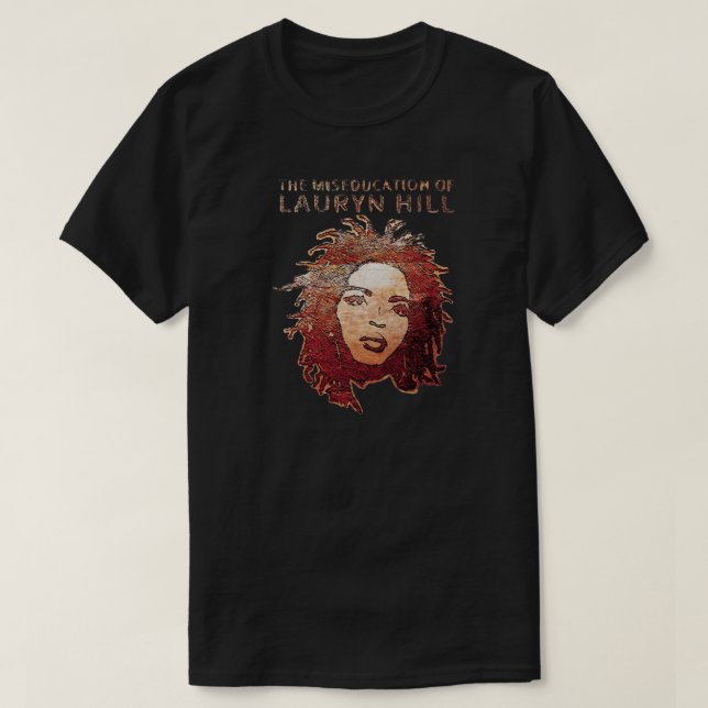 Ms Lauryn Hill Premium Scoop T-Shirt (Design Front)