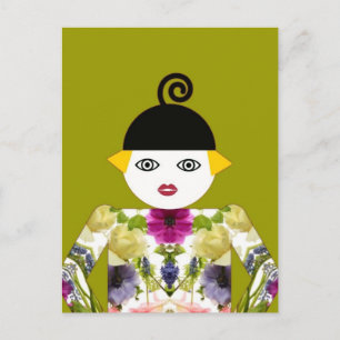 Ms. Martzkin Blooming Postcard © 2012 M. Martz
