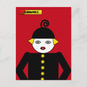 Ms. Martzkin Pop Art Postcard © 2012 M. Martz