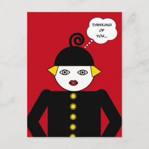 Ms. Martzkin Pop Art Postcard © 2012 M. Martz