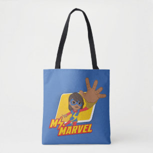 Ms. Marvel Rectangular Character Graphic Tote Bag
