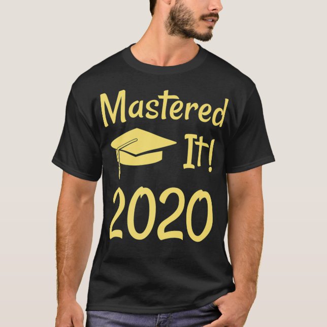 MS Masters Degree Funny Gift Premium  T-Shirt (Front)